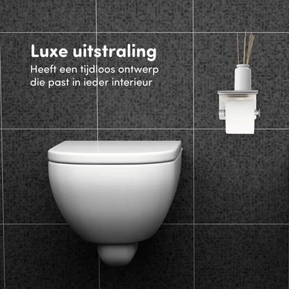 toiletpapier houder rvs