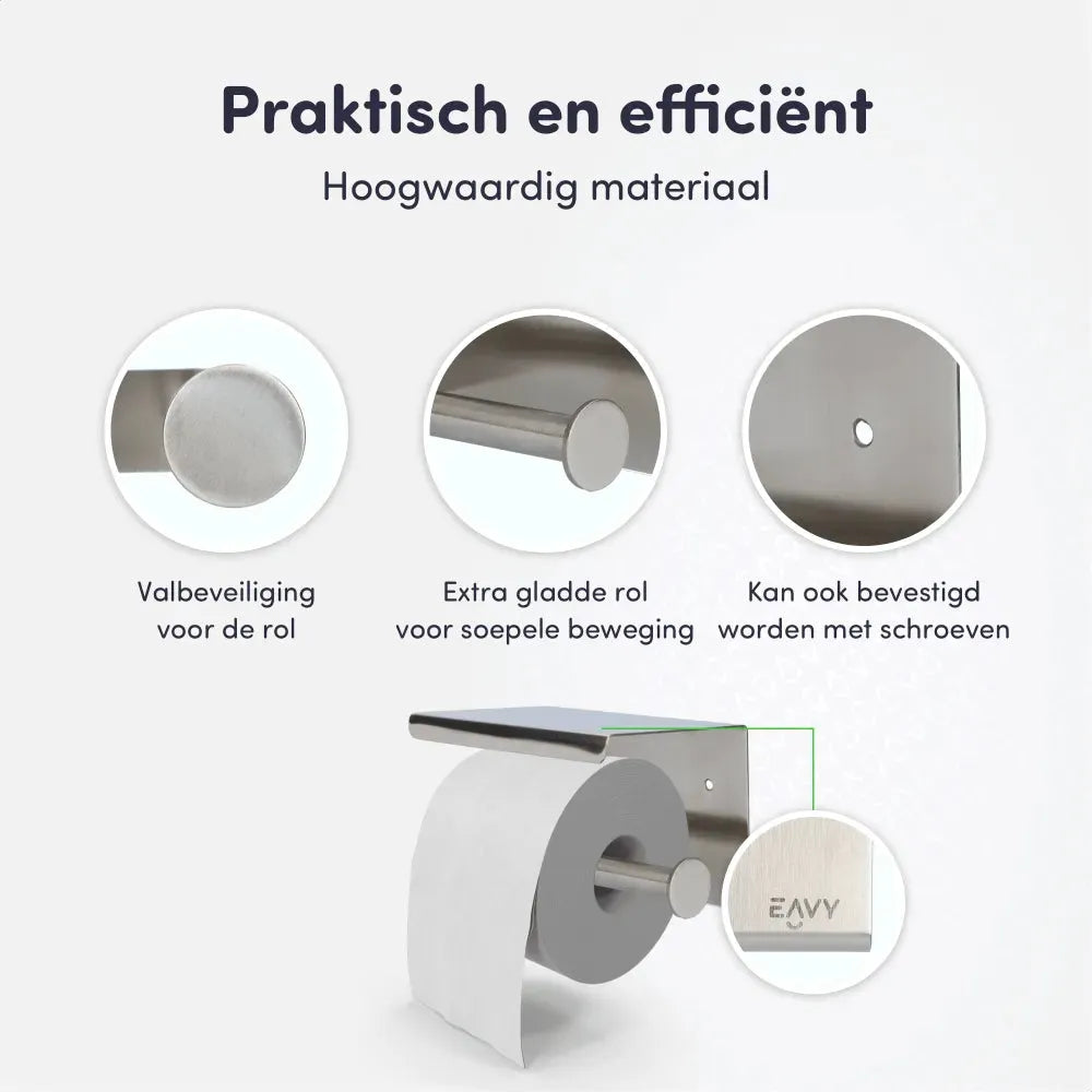 vochtig toiletpapier houder