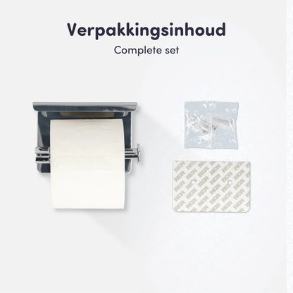 Toiletrolhouder zonder boren