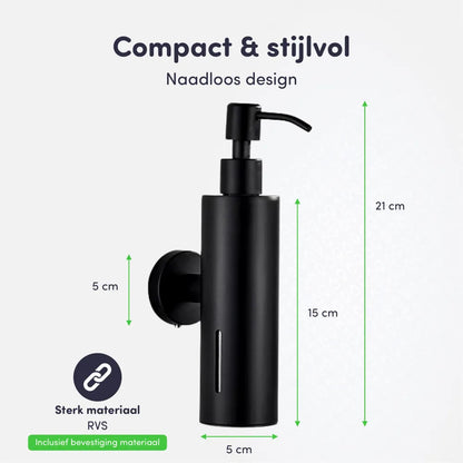 Zeepdispenser Zone Denmark Suii Zwart Zeepdispenser Zone Denmark Suii Zwart