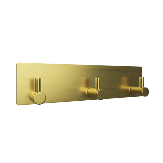 EAVY - Zelfklevende handdoekhaakjes RVS - handdoekhouder - wandhaak - plakhaak - Goud - EAVY.NL
