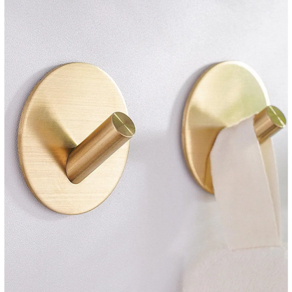 Zelfklevende handdoekhaakjes goud