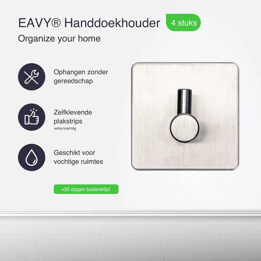 Voordelen zelfklevende handdoekhaakjes