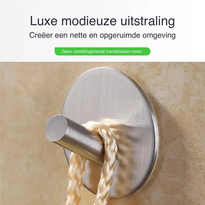 Luxe handdoekhaakjes zelfklevend