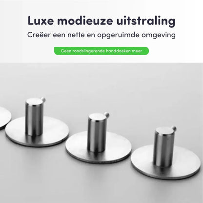 Luxe zelfklevende handdoekhaakjes