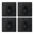 EAVY Zelfklevende Handdoekhaakjes - Set van 4 Handdoekhouders - RVS