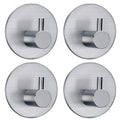 EAVY Zelfklevende Handdoekhaakjes - Set van 4 Handdoekhouders - RVS