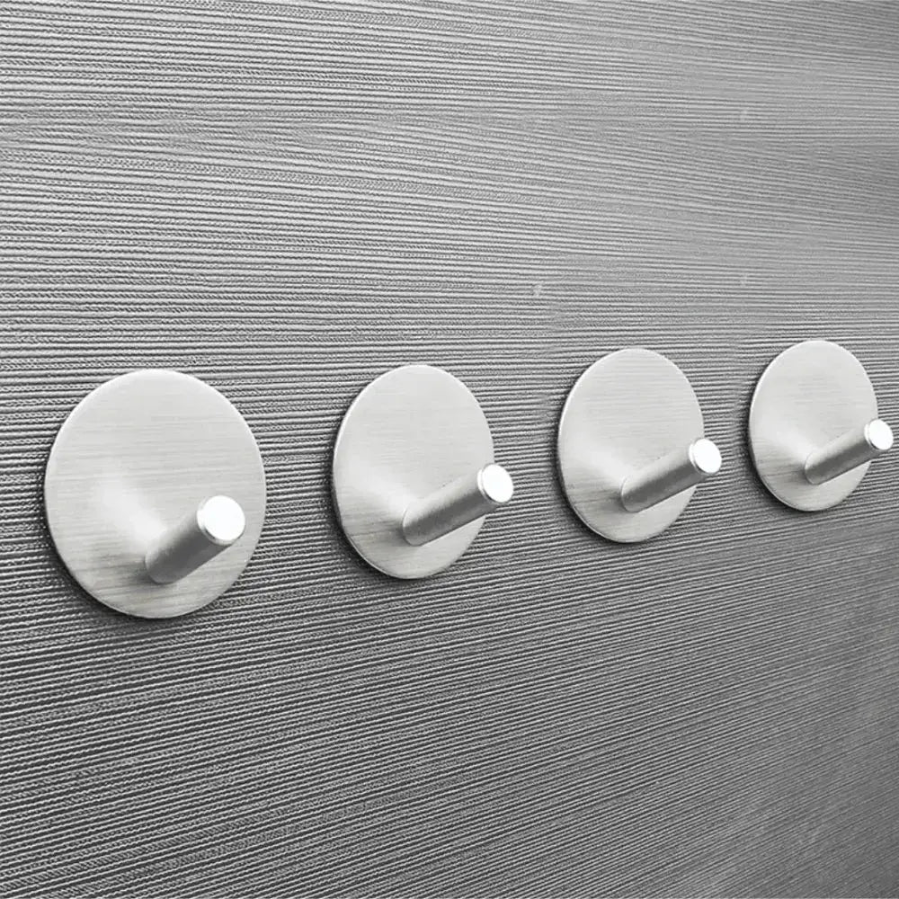 Zelfklevend handdoek haakje wand plakhaak RVS