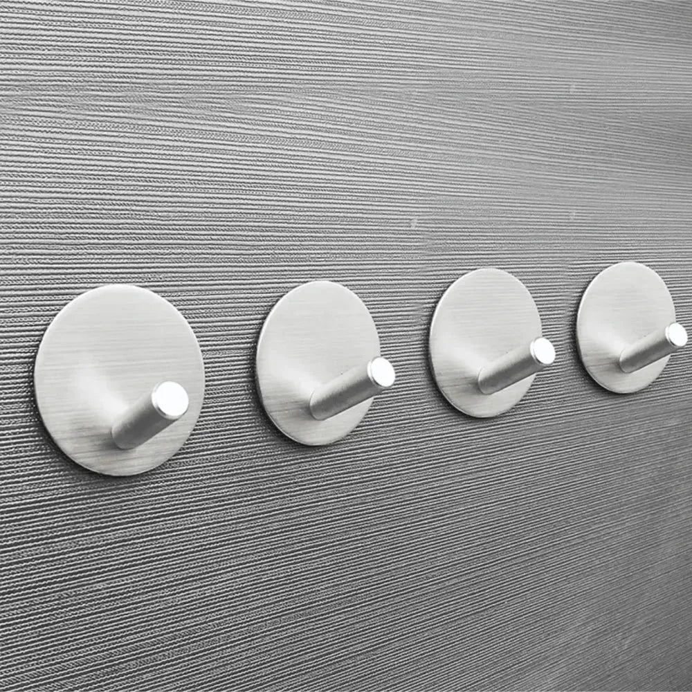 Zelfklevend handdoek haakje wand plakhaak RVS