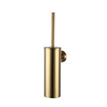 WC Borstel met Houder - Toiletborstel met Houder - RVS Goud - Hangend