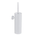 WC Borstel met Houder - Toiletborstel met Houder - RVS Wit - Hangend