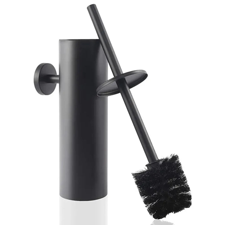 BGL Toilet brush black, stainless steel toilet brush holder, square toilet brush (black BGL Toilet brush black, stainless steel toilet brush holder, square toilet brush (black