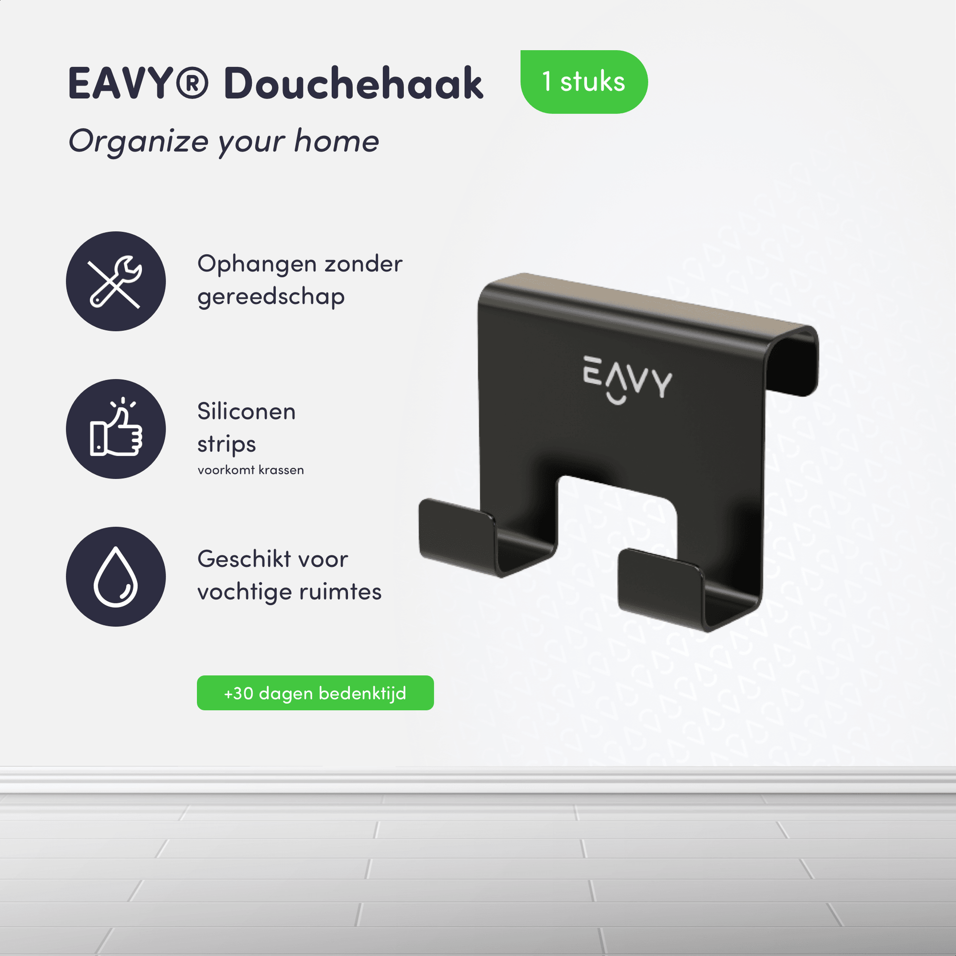 EAVY douchehaak