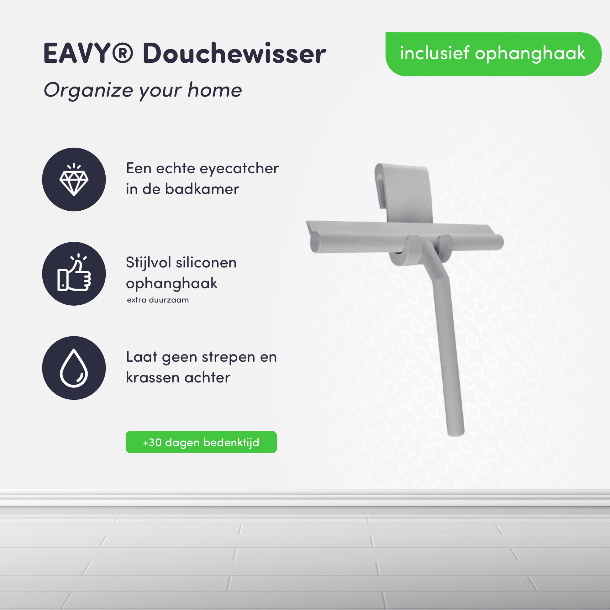 Voordelen douchewisser