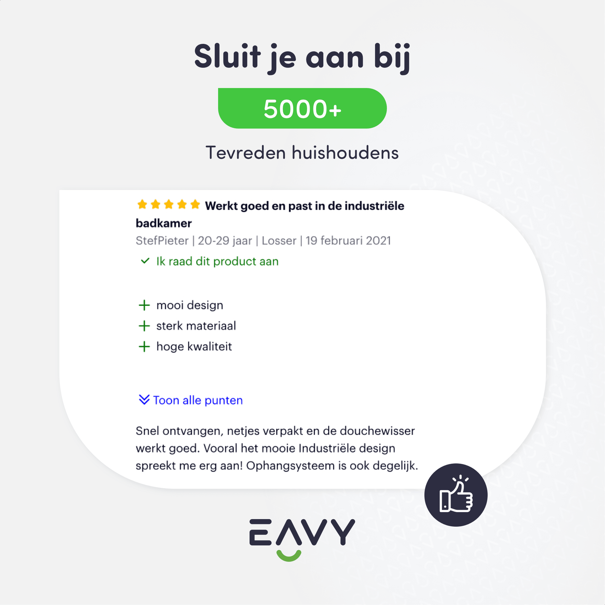 EAVY Luxe Douchewisser met Ophanghaak – Badkamer Accessoires – Vloerwisser – Raamwisser en Vloer Trekker – Siliconen – Grijs - Eavy.nl