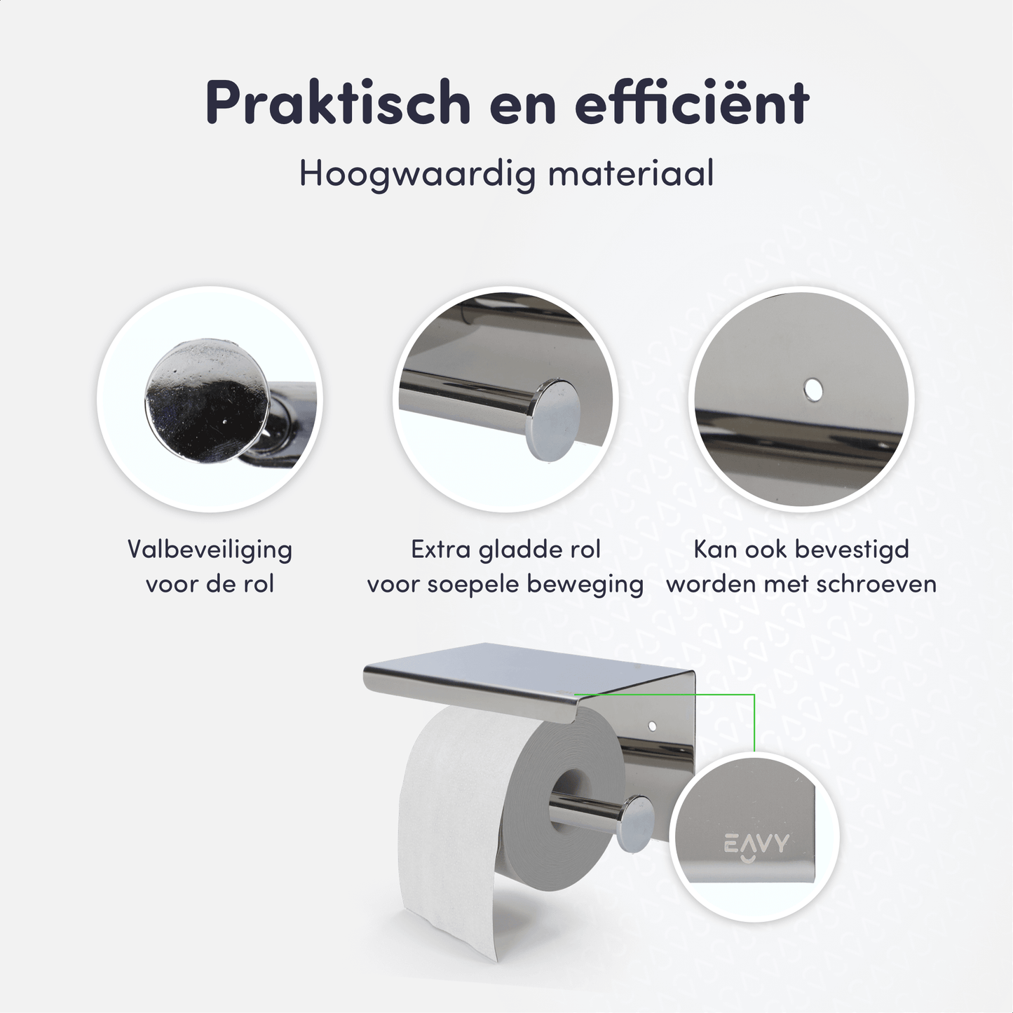 Toiletrol houder